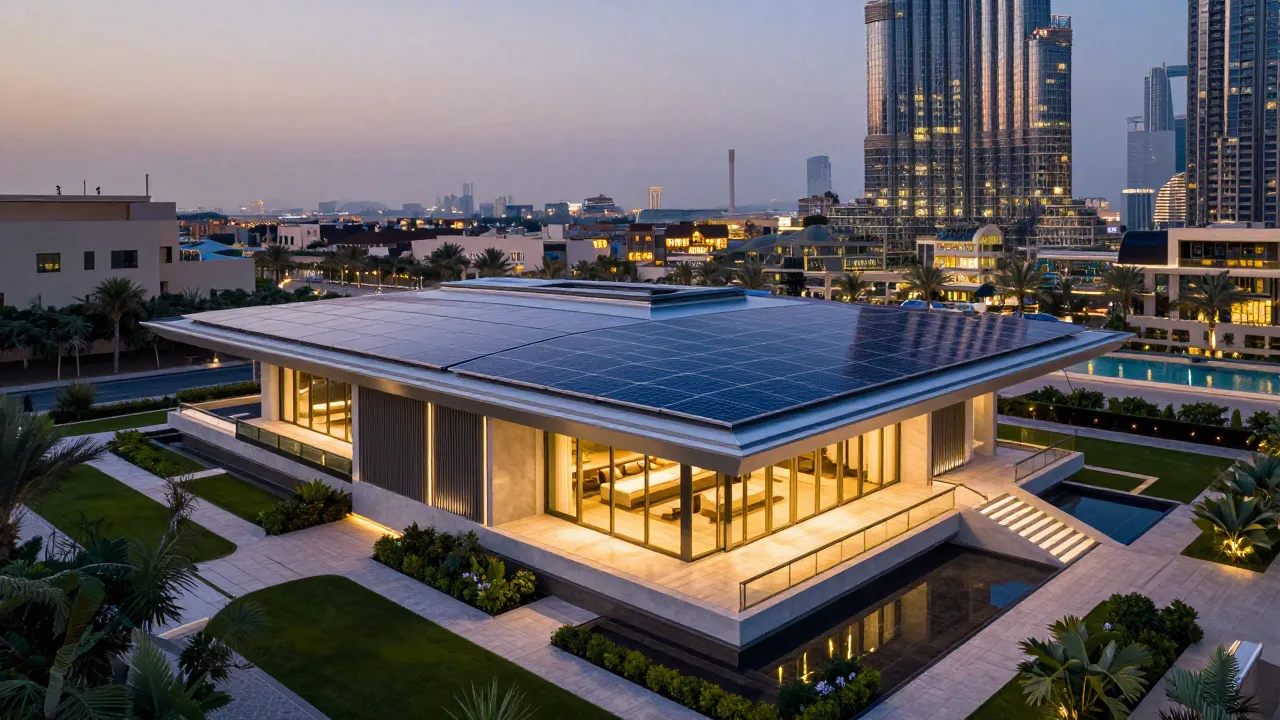 The Net-Zero Villa: How Dubai's Elite are Deleting Their DEWA Bills