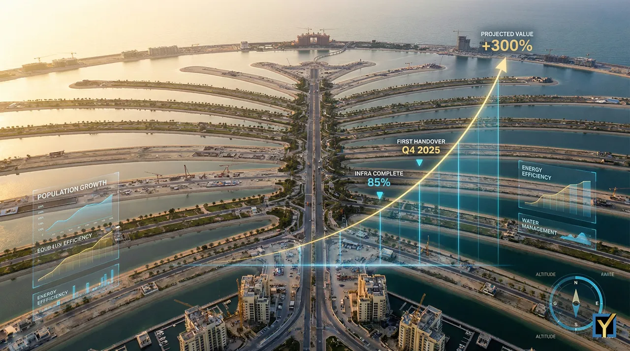 The Palm Jebel Ali Blueprint: Why 2026 is the Final Entry Point for 30% Capital Appreciation